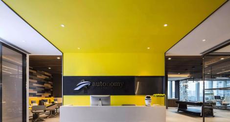 3000㎡中關(guān)村通航大廈辦公樓，材料和空間的對(duì)話！