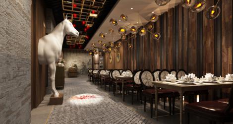 印象餐廳，靈感來自于自然。