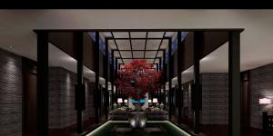 南寧秋潮會(huì)所現(xiàn)代中式裝修，注重中國風(fēng)