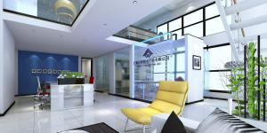 漂浮的建筑-萬科大廈，萬堡防水公司辦公室裝修！